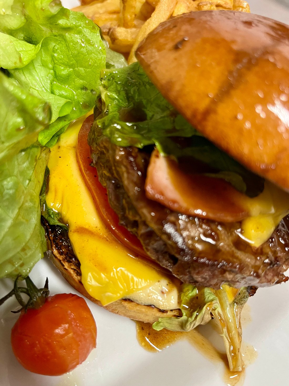 Burger maison du Bistrot de l'Usine