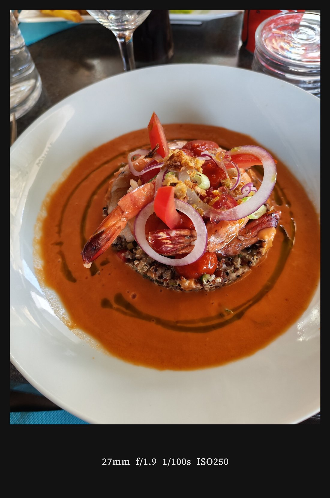 Viande et frites maison au Bistrot de l'Usine